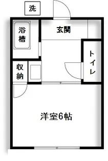 ハイツ加藤【2階】の間取り