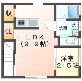 ピコラ カーサ【2階】の間取り