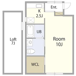 ポトマック【2階】の間取り