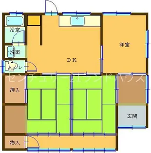 鹿児島県姶良市三拾町【一戸建】の間取り