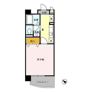 パレドールKonishi【3階】の間取り