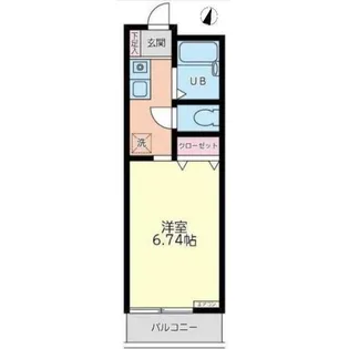 タプラすみよし台A【1階】の間取り