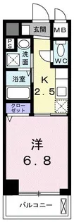 ネスト割塚【1階】の間取り