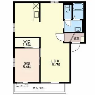 ファミール富士 C【2階】の間取り