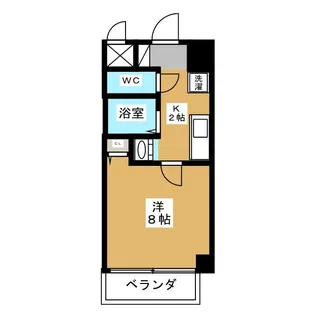 ヤマトマンション大須V【7階】の間取り