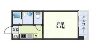 ARAHA SUNSET【4階】の間取り