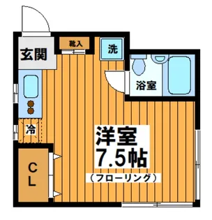 ツインハウス【2階】の間取り