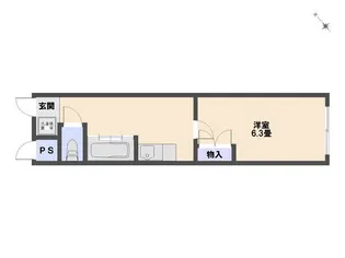 メゾンステラ【1階】の間取り