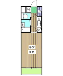 ブランベージュ桂【2階】の間取り