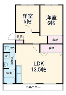 原マンション【1階】の間取り