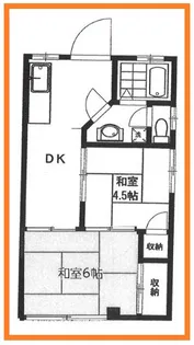 ハイムヤギシタ【1階】の間取り