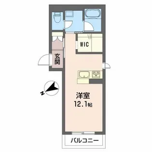 シャーメゾン コウジマチ【2階】の間取り