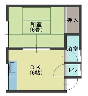 藤川荘【2階】の間取り
