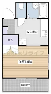 フォレストブライト【1階】の間取り