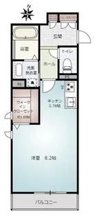 クレストヒルズ【3階】の間取り