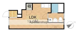 NORTH VILLAGEI【1階】の間取り