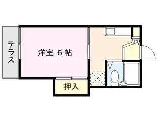 シティハイツ【1階】の間取り