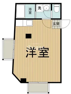 渡辺ビル【2階】の間取り