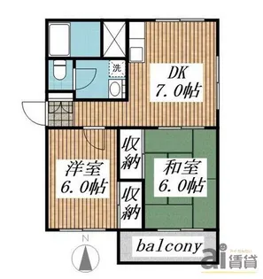 埼玉県所沢市東所沢3【マンション】の間取り