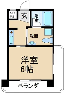ブランコスタ【2階】の間取り