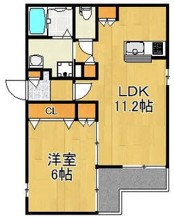 Bruno【1階】の間取り