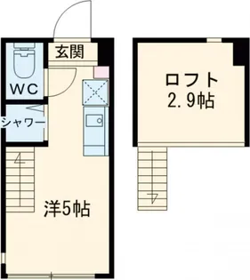 ハーモニーテラス神谷IV【2階】の間取り