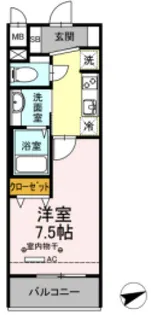 PLUM VILLAGE【1階】の間取り