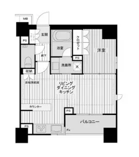 東京都中央区湊2【マンション】の間取り