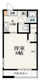 アネックスウサミ【1階】の間取り