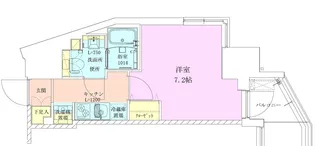 赤坂レジデンス壱番館【5階】の間取り