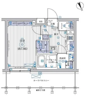 ブライズ高井戸DUEードゥエー【4階】の間取り