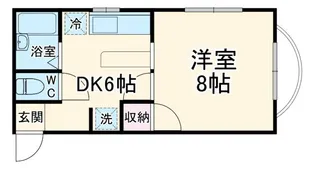 ヴェルヌーブII【2階】の間取り