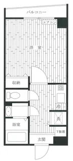 セーシュ東向島【1階】の間取り