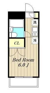 東京都八王子市東中野【マンション】の間取り