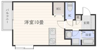 LA PUREZZA【1階】の間取り