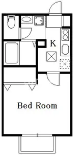 ラフルール北町【2階】の間取り