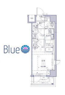 クレヴィスタ横浜天王町【4階】の間取り