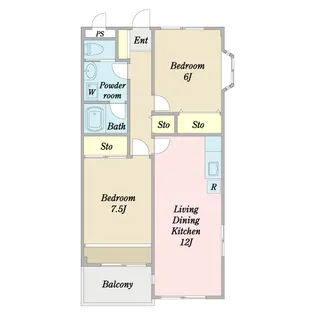 Felice =フェリーチェ=【3階】の間取り