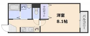 OSF弐番館【2階】の間取り