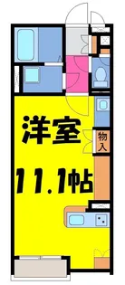 東京都足立区入谷1【マンション】の間取り