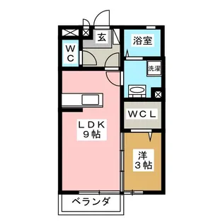 プリマヴェーラ尾張部 F【2階】の間取り