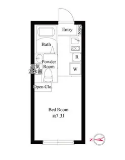 プラチナフォルム成城【2階】の間取り