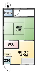 池本文化【2階】の間取り