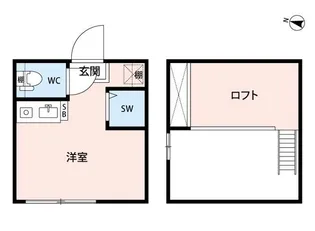 東京都世田谷区池尻2【アパート】の間取り