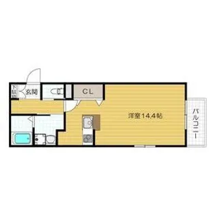 アザレア【2階】の間取り