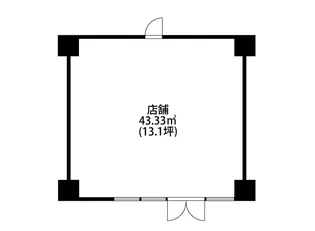 ダイナコートエスタディオ東公園II【1階】の間取り