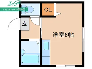 エルヴァージュ【2階】の間取り