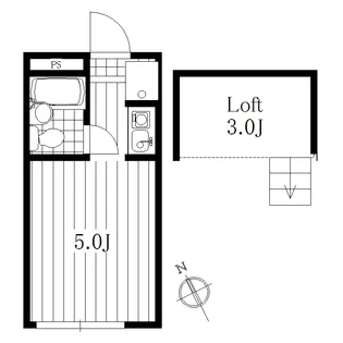 LOFT【2階】の間取り