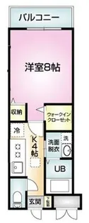 ファーストクラス白新町【3階】の間取り
