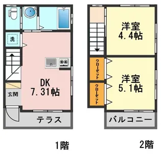 ムーンサイドの間取り